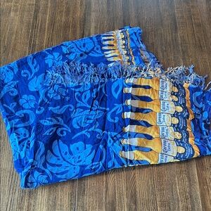 Corona Extra Blue and Yellow Sarong